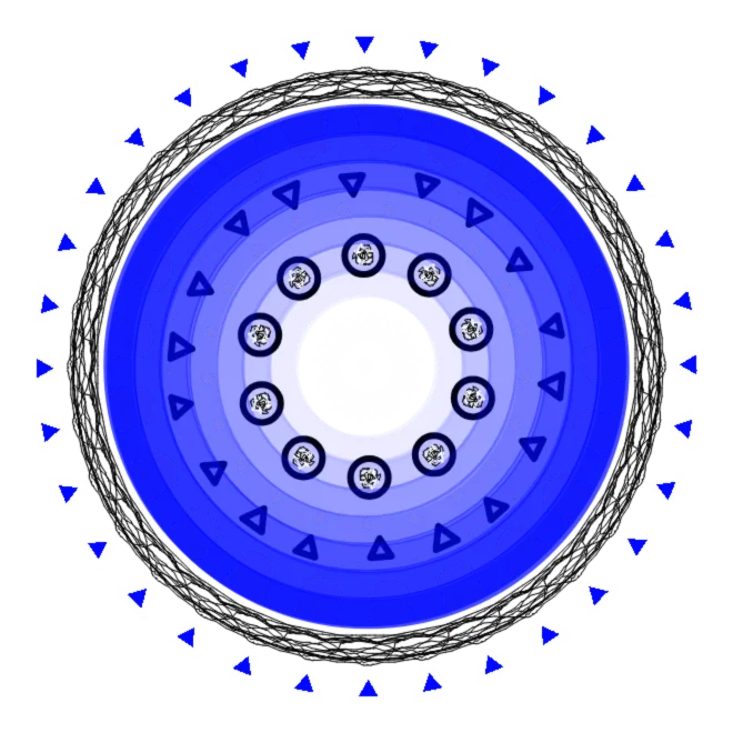 Deep Space Navigator dark galaxy custom design available on t-shirts and gifts